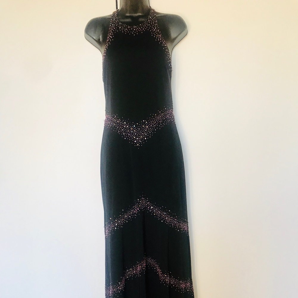 Vintage Morgan & Co. Backless Gown